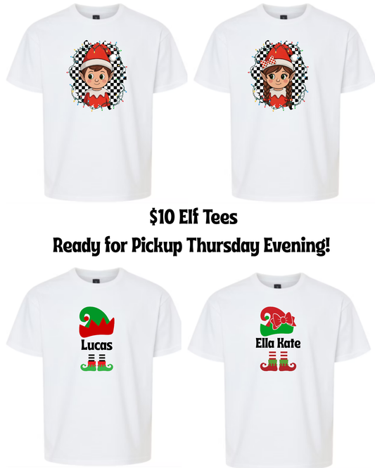 Elf Tee - Personalized & Non-Personalized