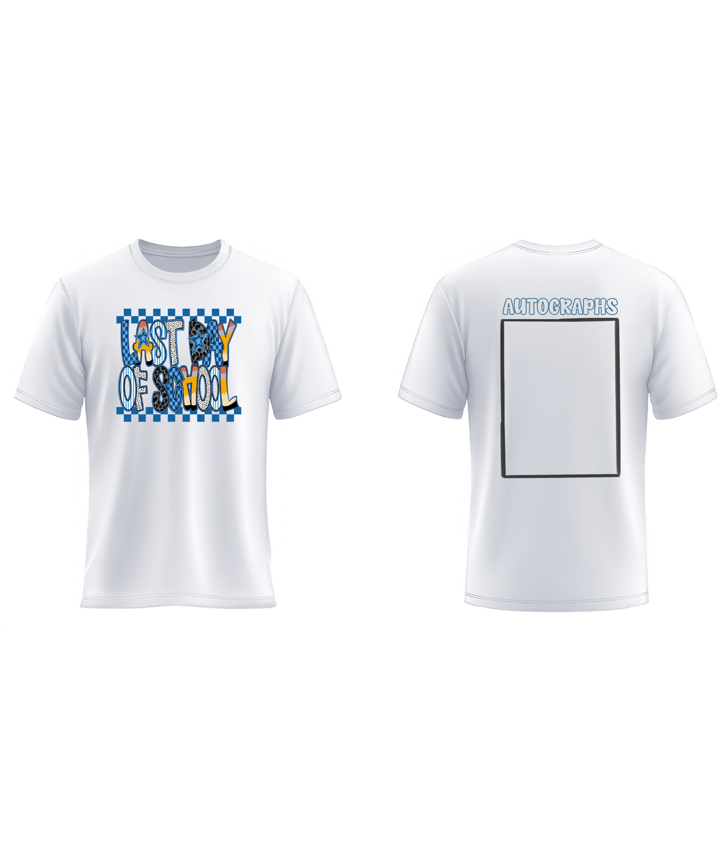 Blue Pencils Autograph Tee