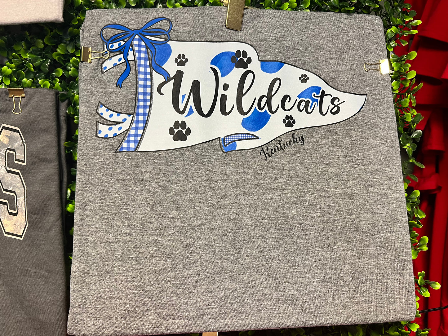 2026 Wildcats Pennant Flag Tee