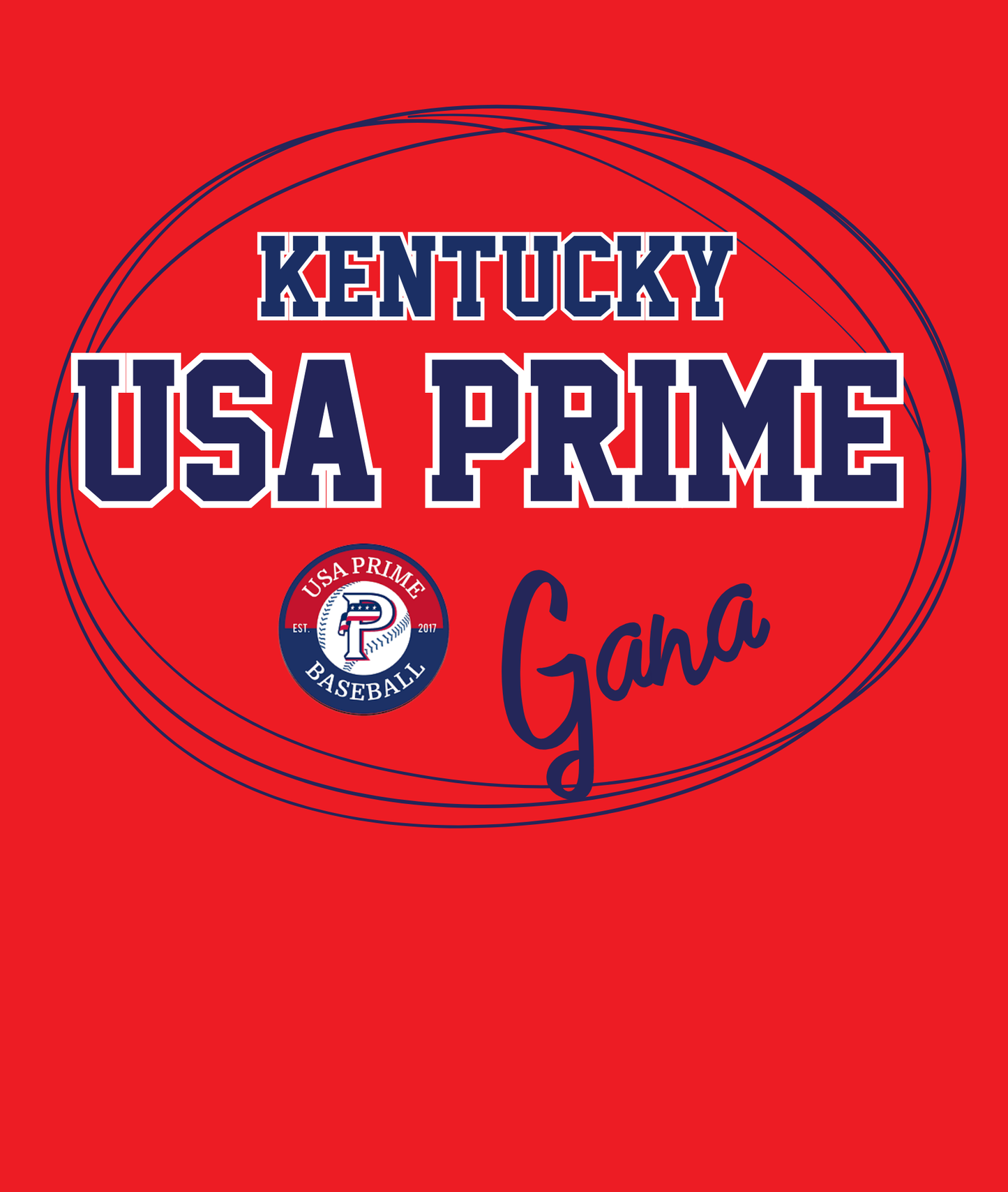 Prime Circle Name Tee - Customize Name!