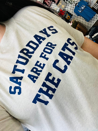 Saturdays Are For The CATS Boxy Tee