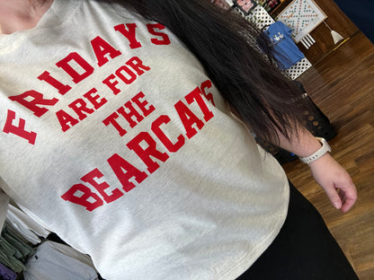 Fridays Are For The Bearcats Boxy Tee