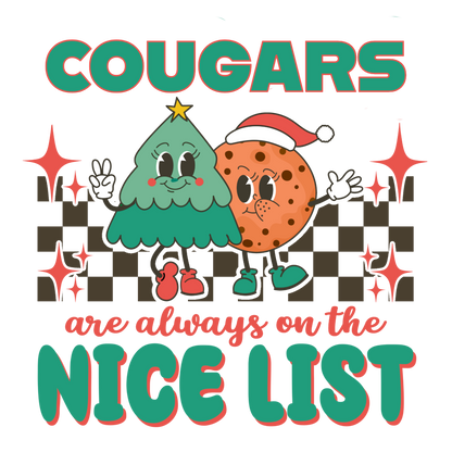 Mascot Nice List Tee - All Mascots - All Sizes