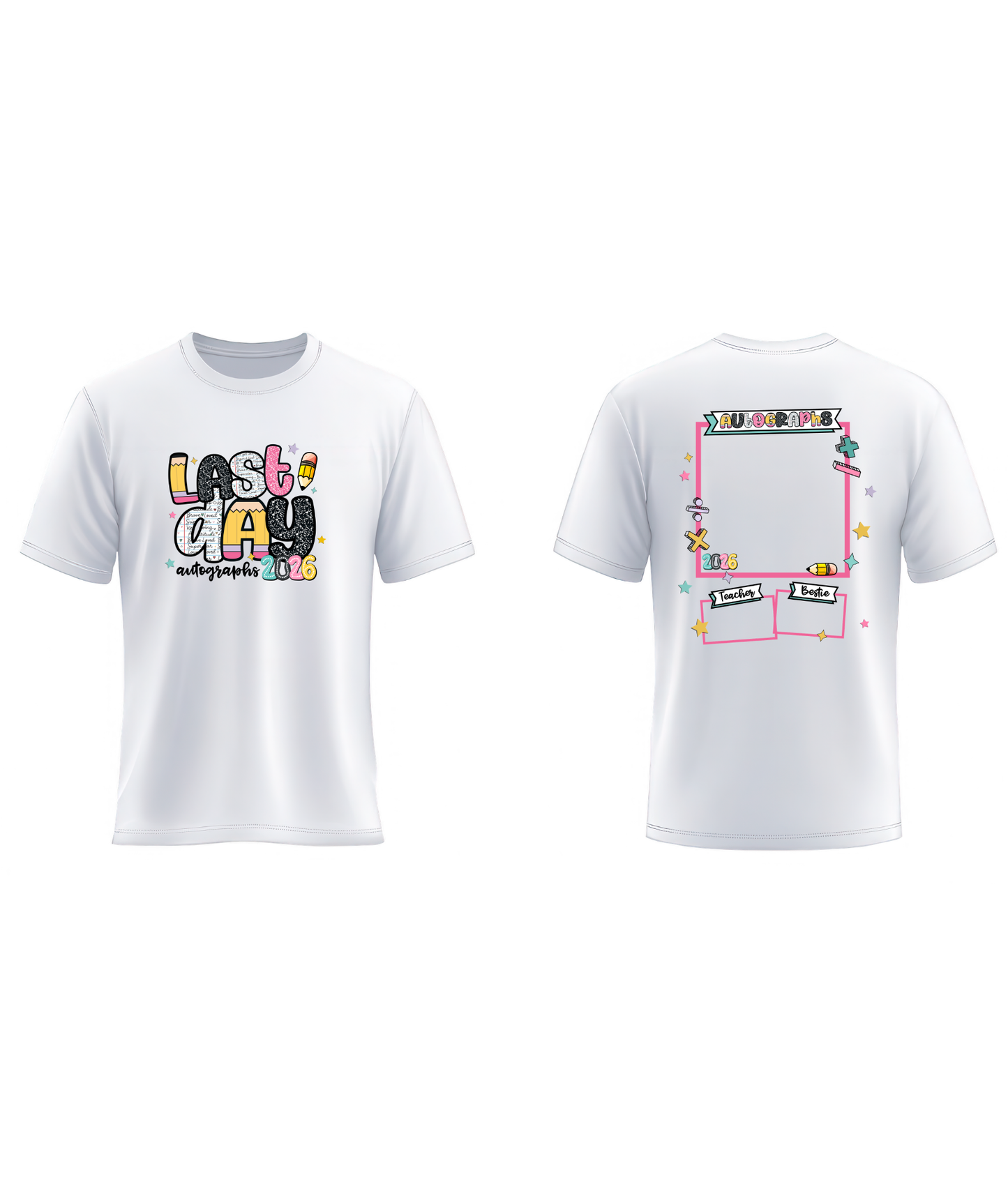 Pink Pencils Autograph Tee