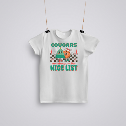 Mascot Nice List Tee - All Mascots - All Sizes