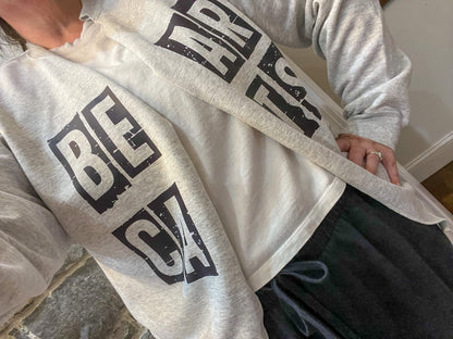 Bearcats Block Letter Varsity Sweatshirt Cardigan