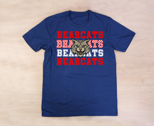 Mascot Letter Tee - Bearcats - All Sizes