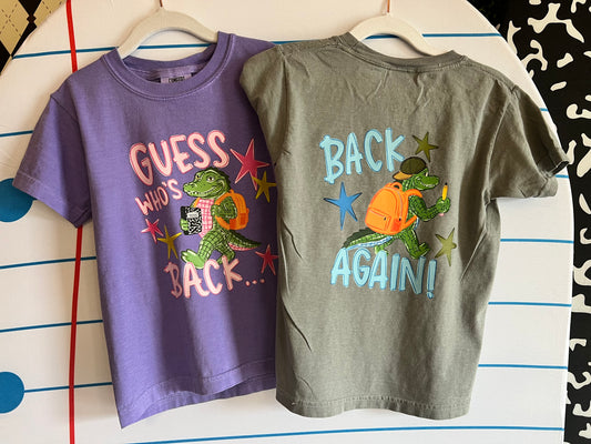 Guess Who's Back Tee - Pink
