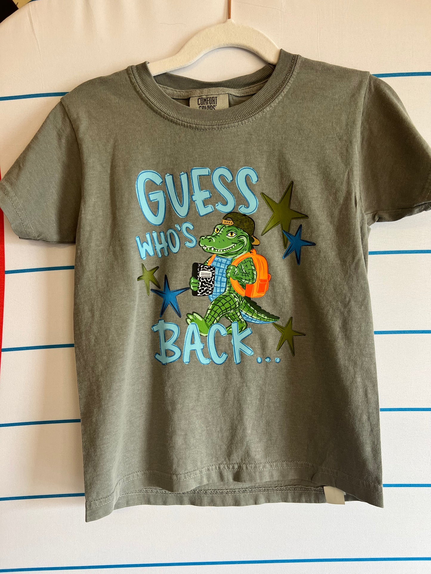 Guess Who's Back Tee - Blue