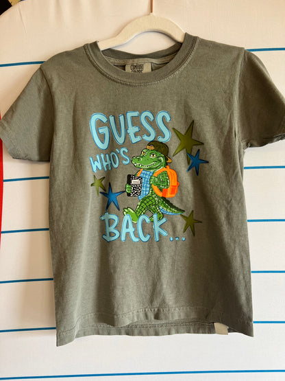 Guess Who's Back Tee - Blue