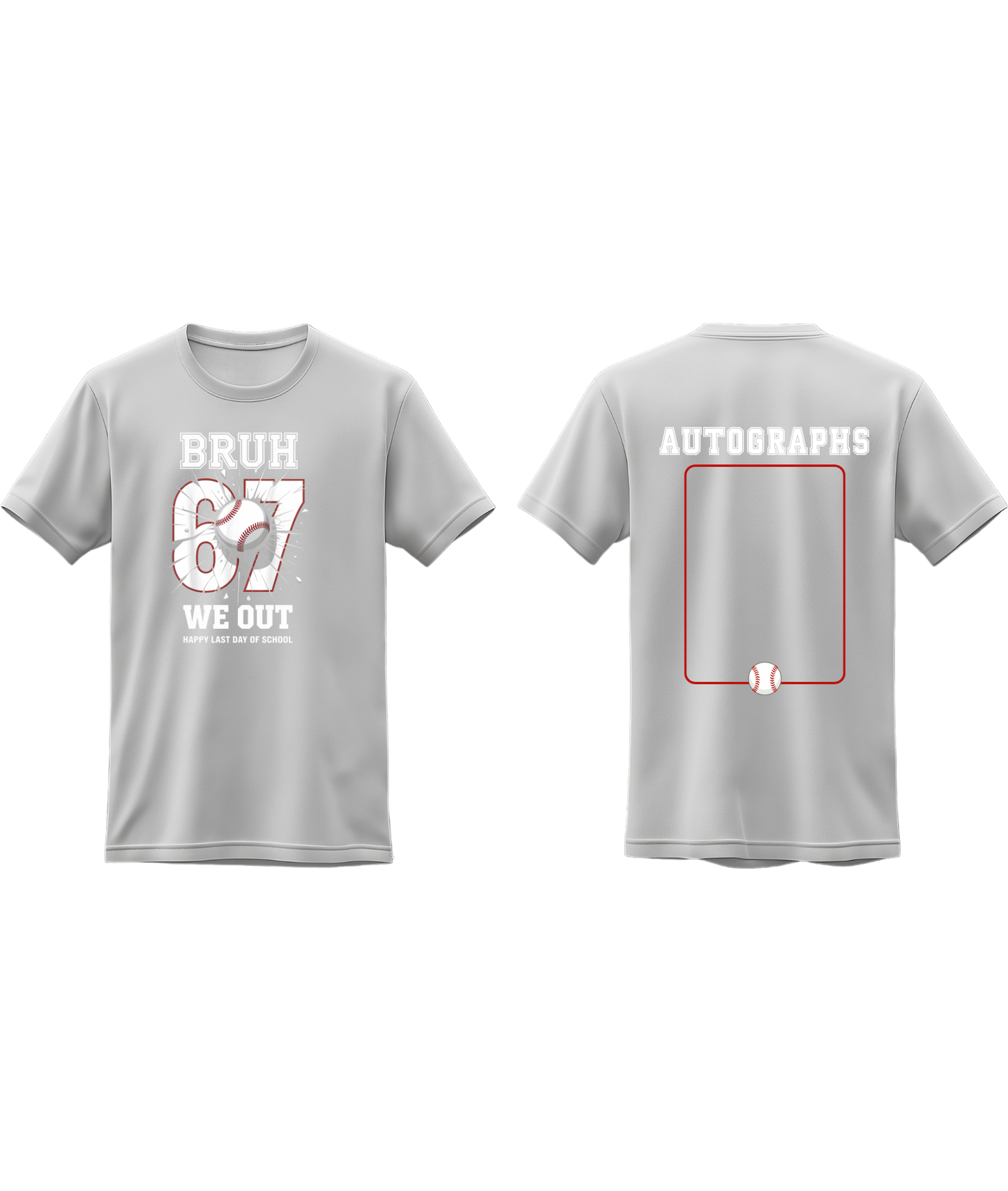 6-7 Baseball Autograph Tee
