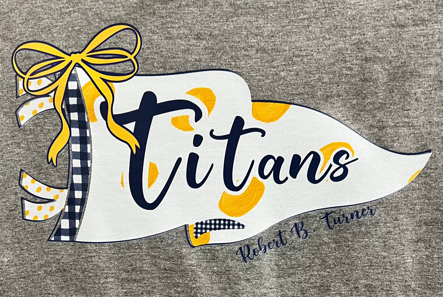 2026 Titans Pennant Flag Tee