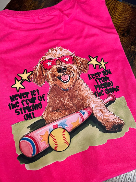 Softball Doodle Tee
