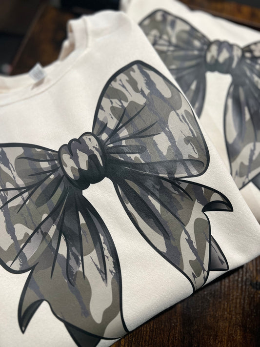 Camo Bow Tee