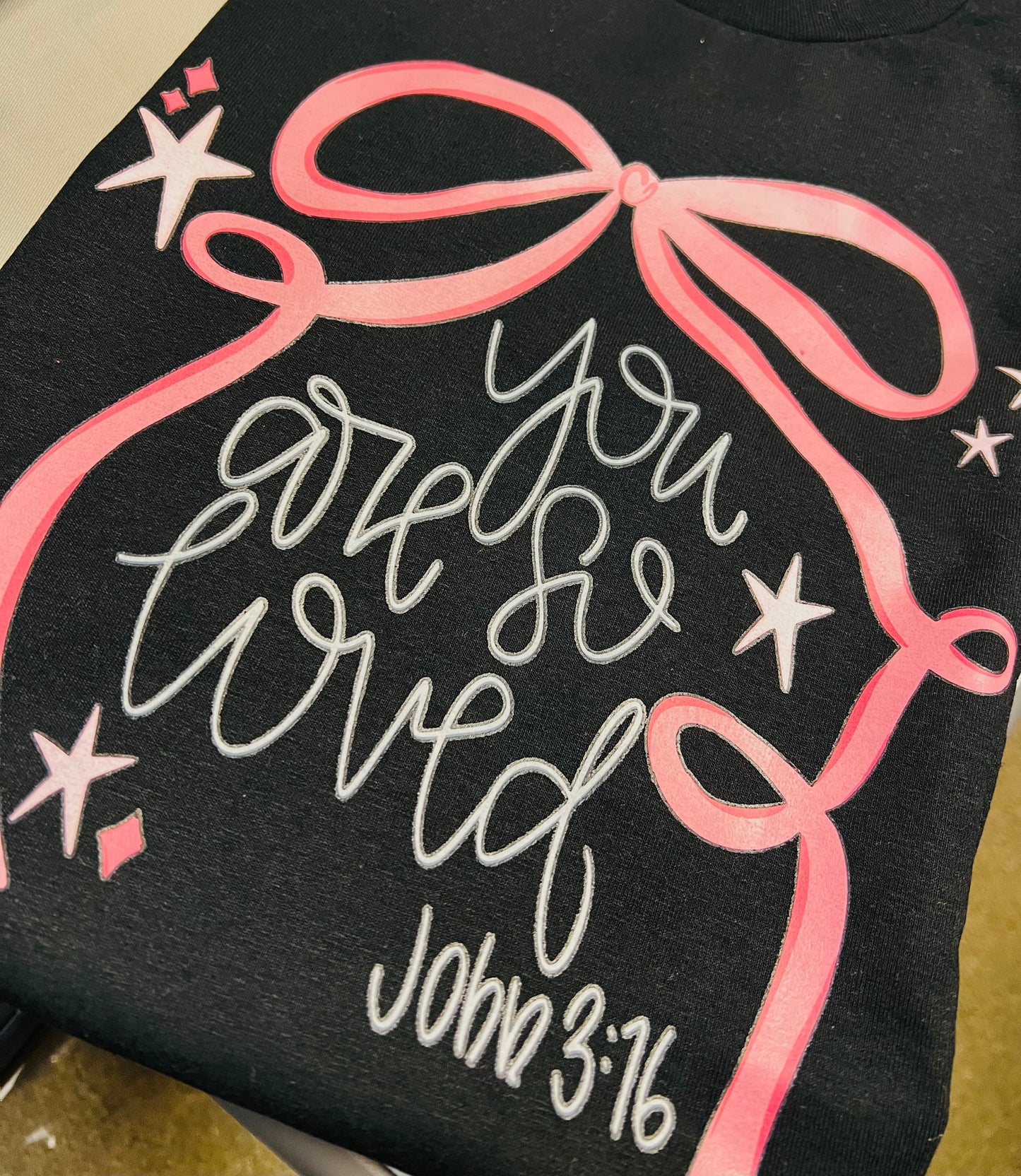 John 3:16 Bow Teen- Adult Sizes