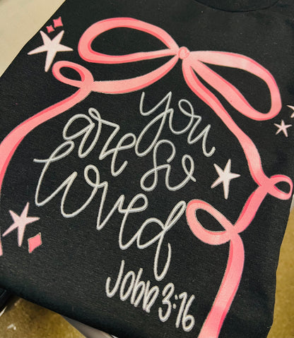 John 3:16 Bow Teen- Adult Sizes