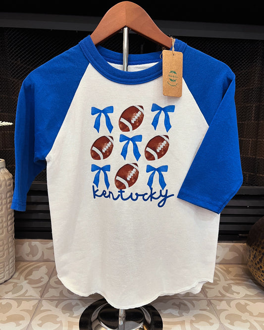 Kentucky Football Raglan Tee