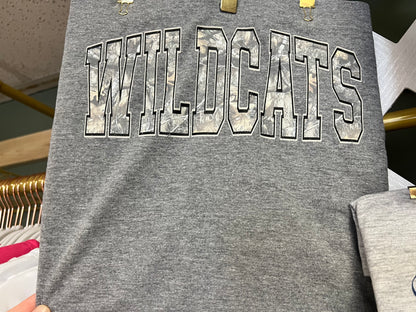 2026 Camo Wildcats Tee