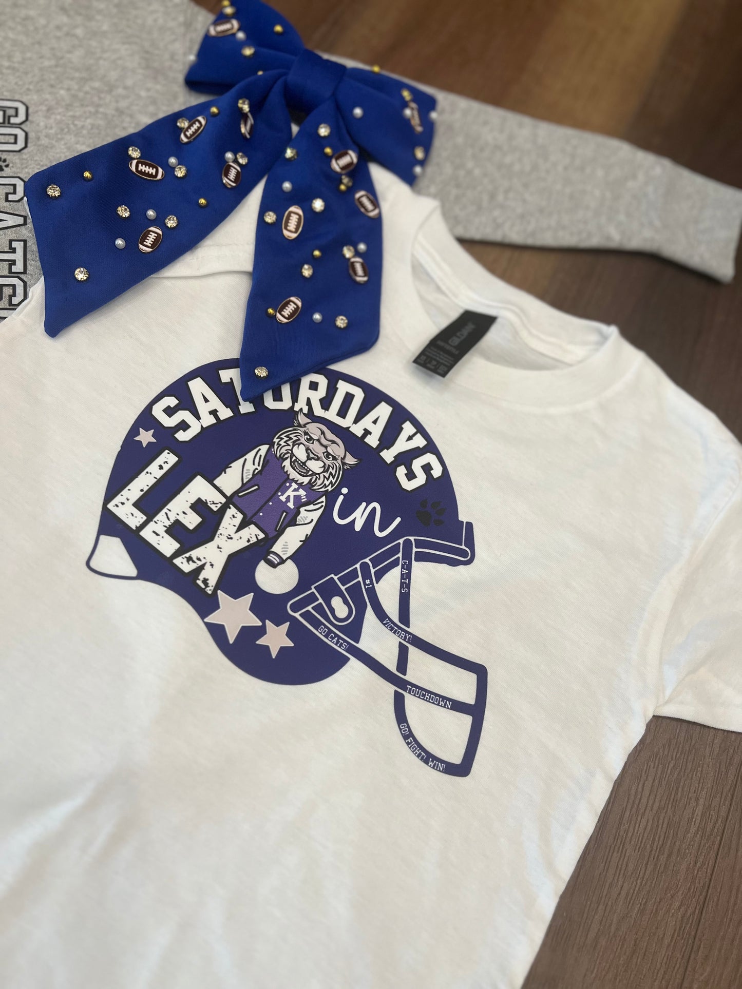 Saturdays in LEX Helmet Tee