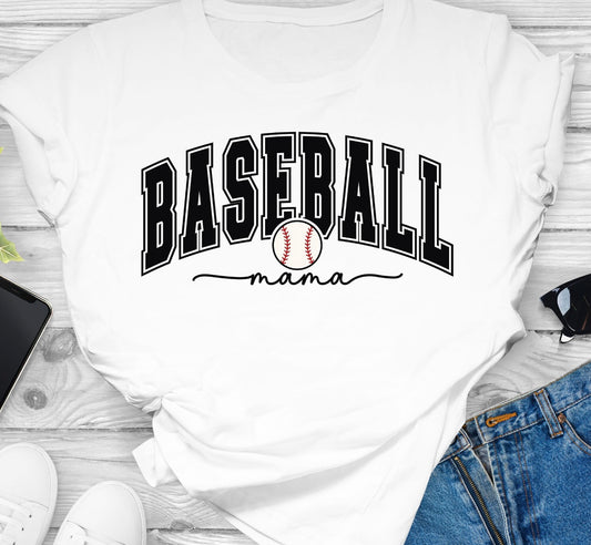Baseball Mama Tee