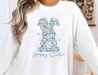 Toile Easter Rabbit Tee