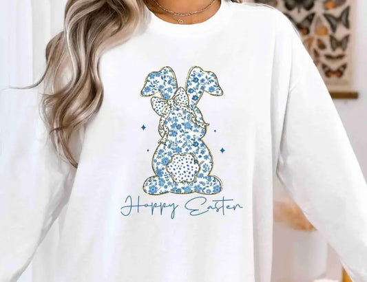 Toile Easter Rabbit Tee