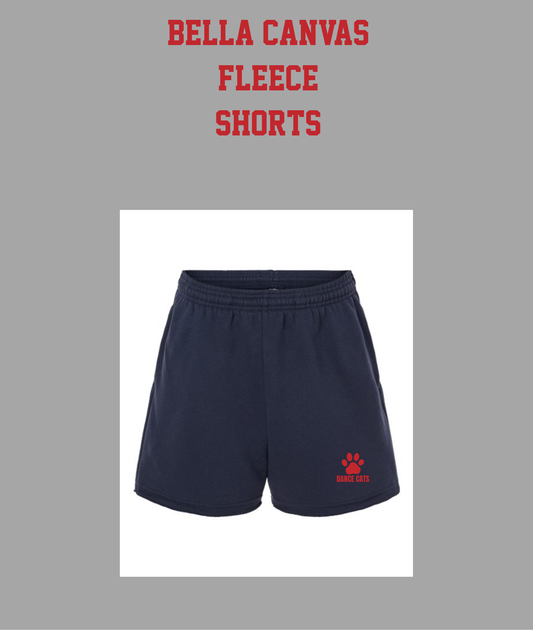Bella Canvas Fleece Shorts