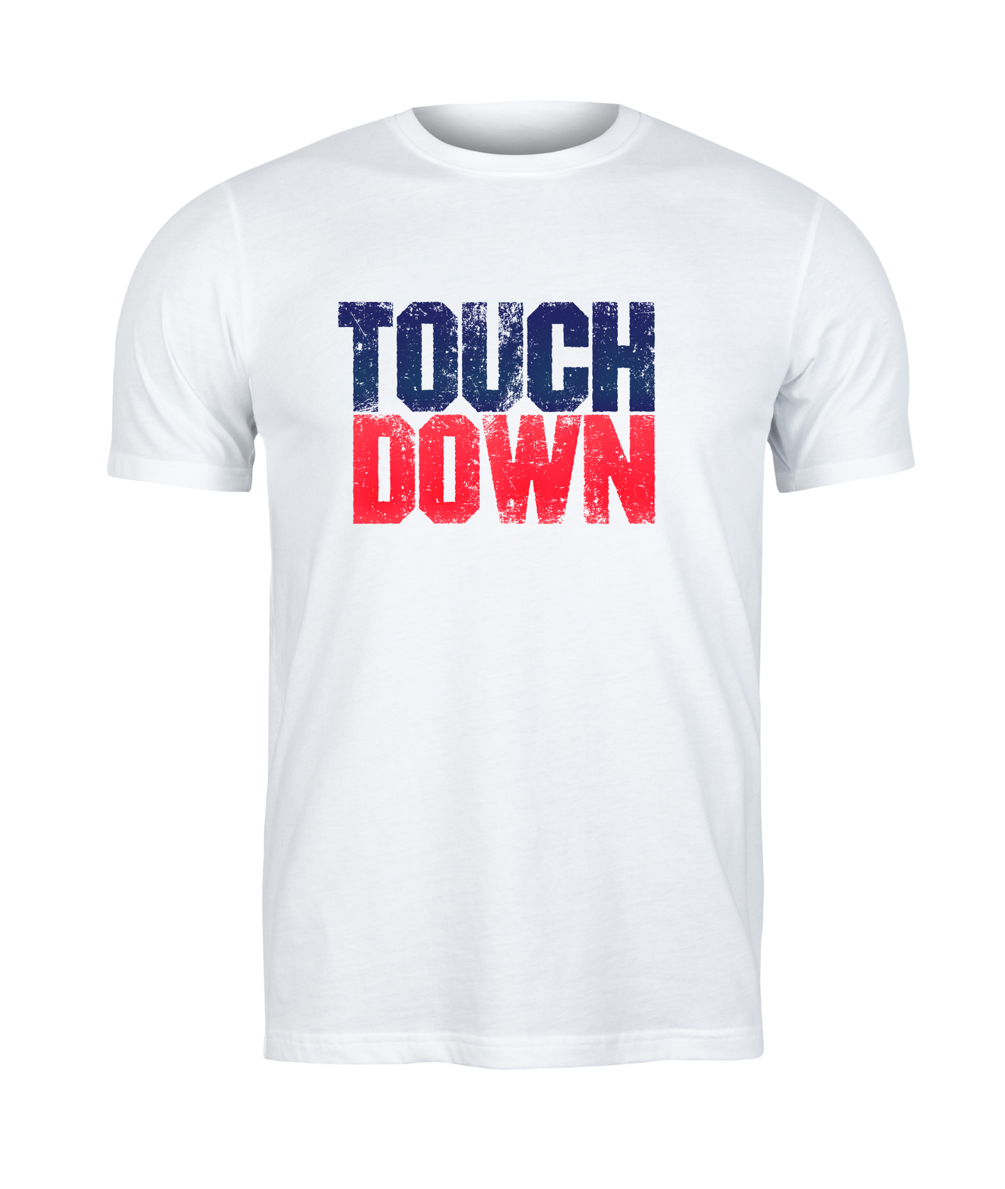 Simple Red-Blue Touch Down Tee