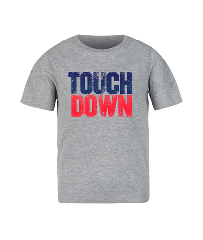 Simple Red-Blue Touch Down Tee