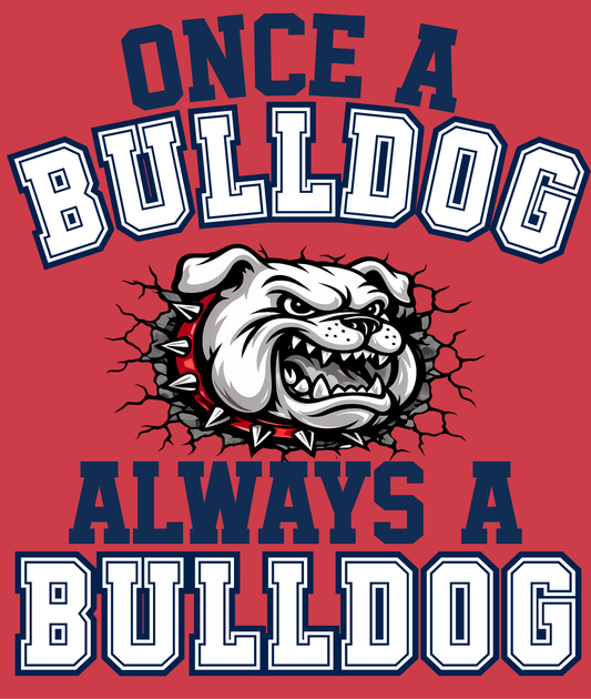 Bulldogs Back to School Design 16 - Adult Sizes