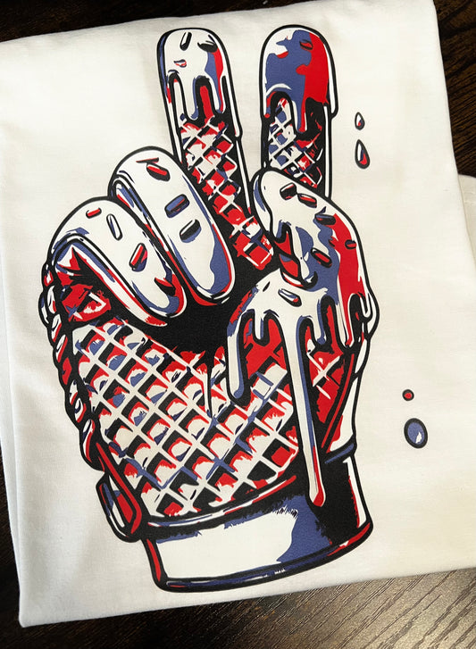 RWB Drip Glove Tee