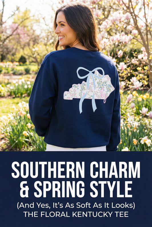 Floral Kentucky Tee