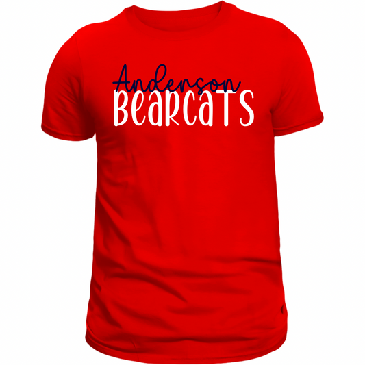 Spring 2025 Bearcats Red Tee - B