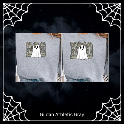 Camo Boo Boy or Girl Tee