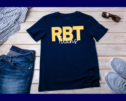 New Titans Polka Dot Tee - Small Letters