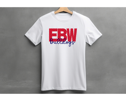New Bulldogs Polka Dot Tee - Small Letters
