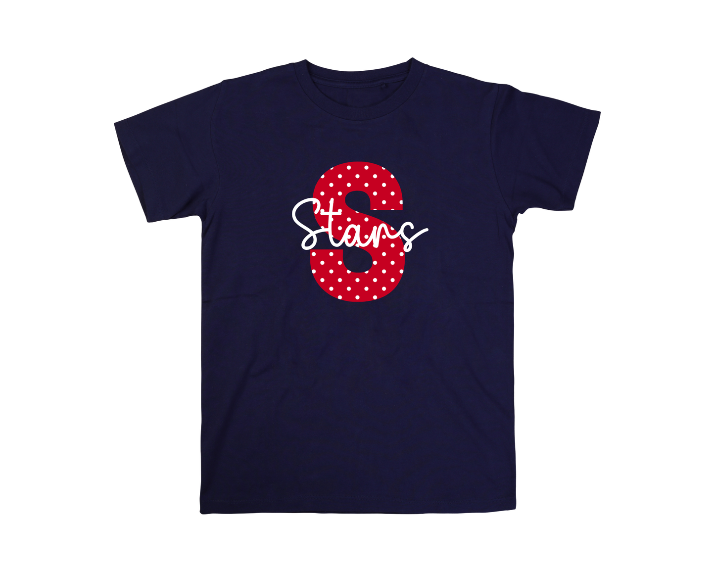 New Stars Polka Dot Tee - Big Letter