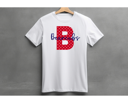 New Bearcubs Polka Dot Tee - Big Letter