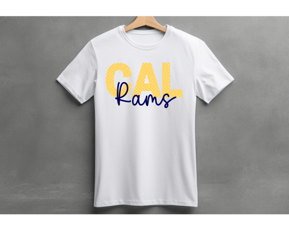 New Rams Polka Dot Tee - Small Letters