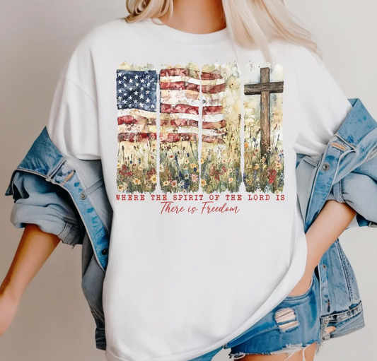 Spirit of the Lord Freedom Tee