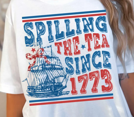 Spilling the Tea Tee