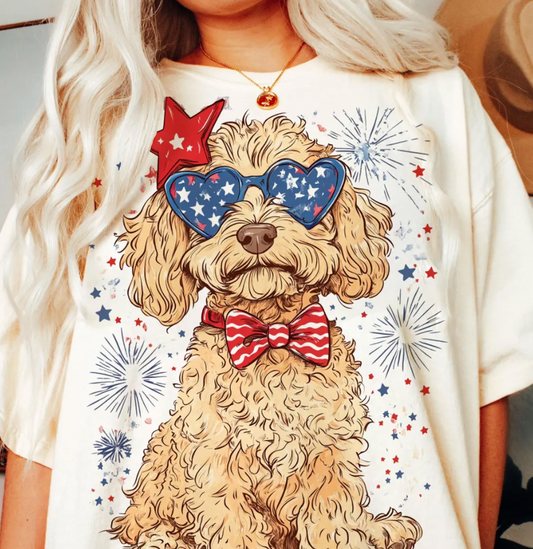 Patriotic Doodle Tee