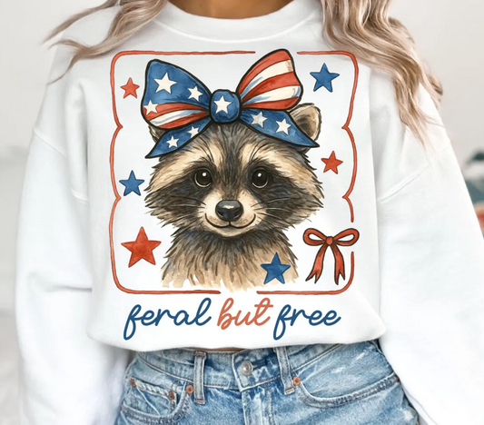Feral But Free Tee