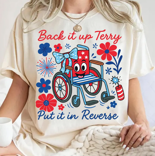Back It Up Terry Tee