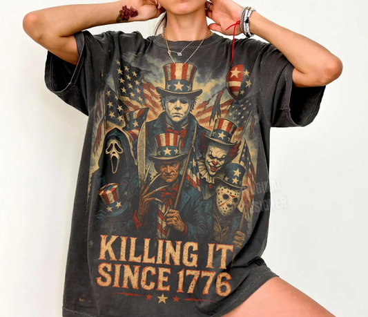 Killing It Tee - 4th of July