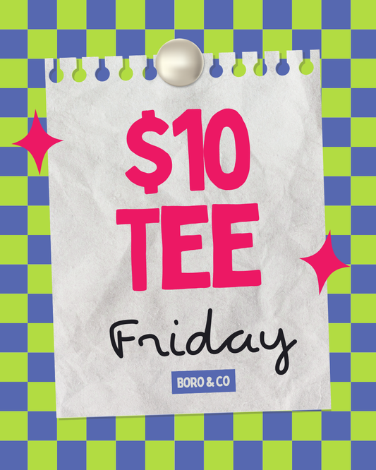 Friday: Make Your Own $10 Tee - Adult Sizes