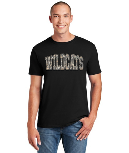 2026 Camo Wildcats Tee
