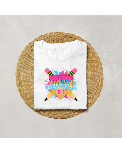 Preschool - Baseball Drip Back to School