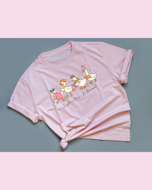 Silly School Goose Tee - Pre-K through 4th Grade