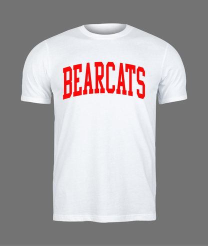 New Bearcats Letter Tee - Red Design